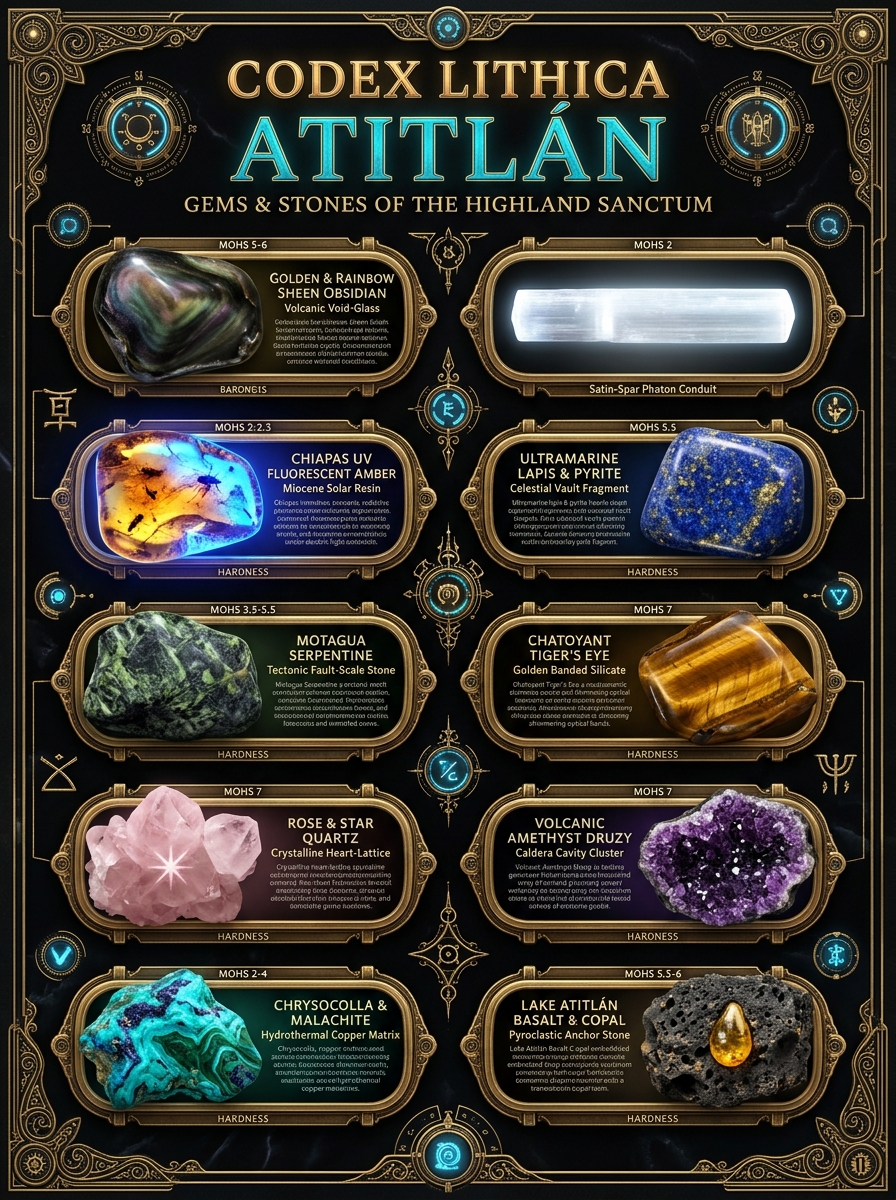 Codex Lithica Atitlán — Gems & Stones of a Guatemalan Gift Shop